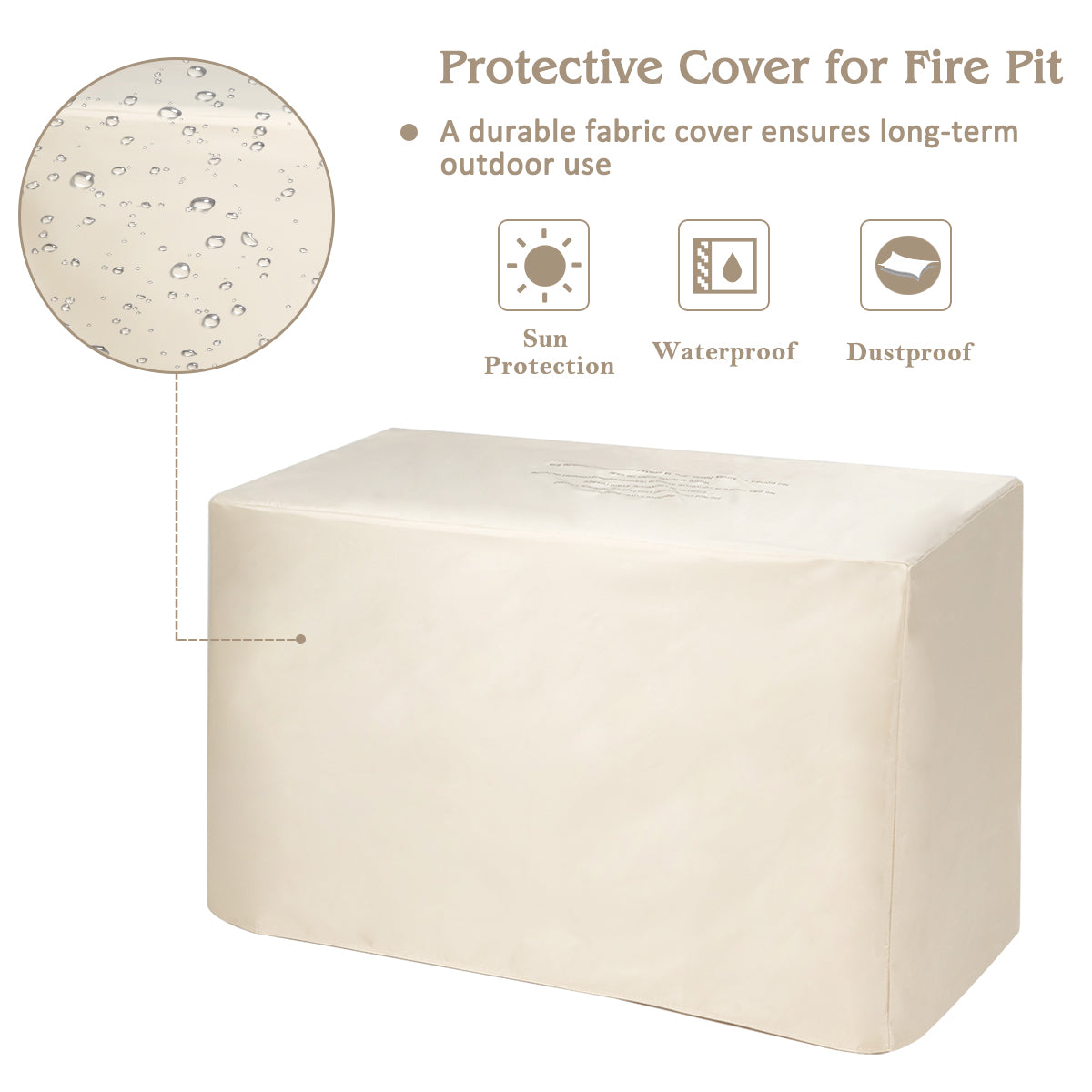 9-Piece Outdoor Patio Furniture Set with 42-Inch Propane Fire Pit Table