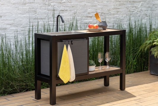 Panama Dark Outdoor Kitchen