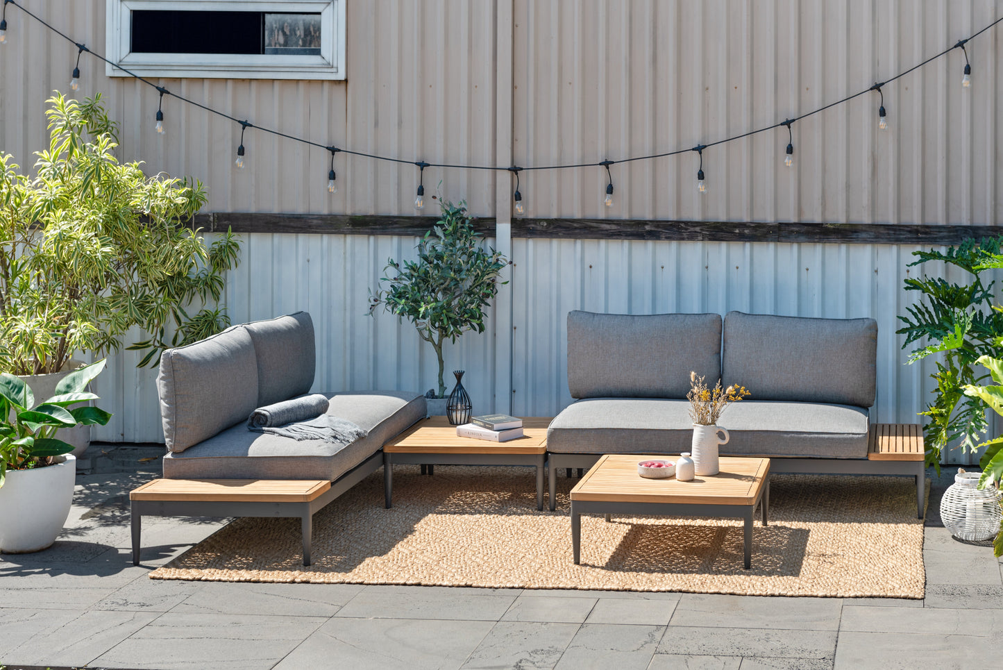 Topaz 4 Piece Seating Set