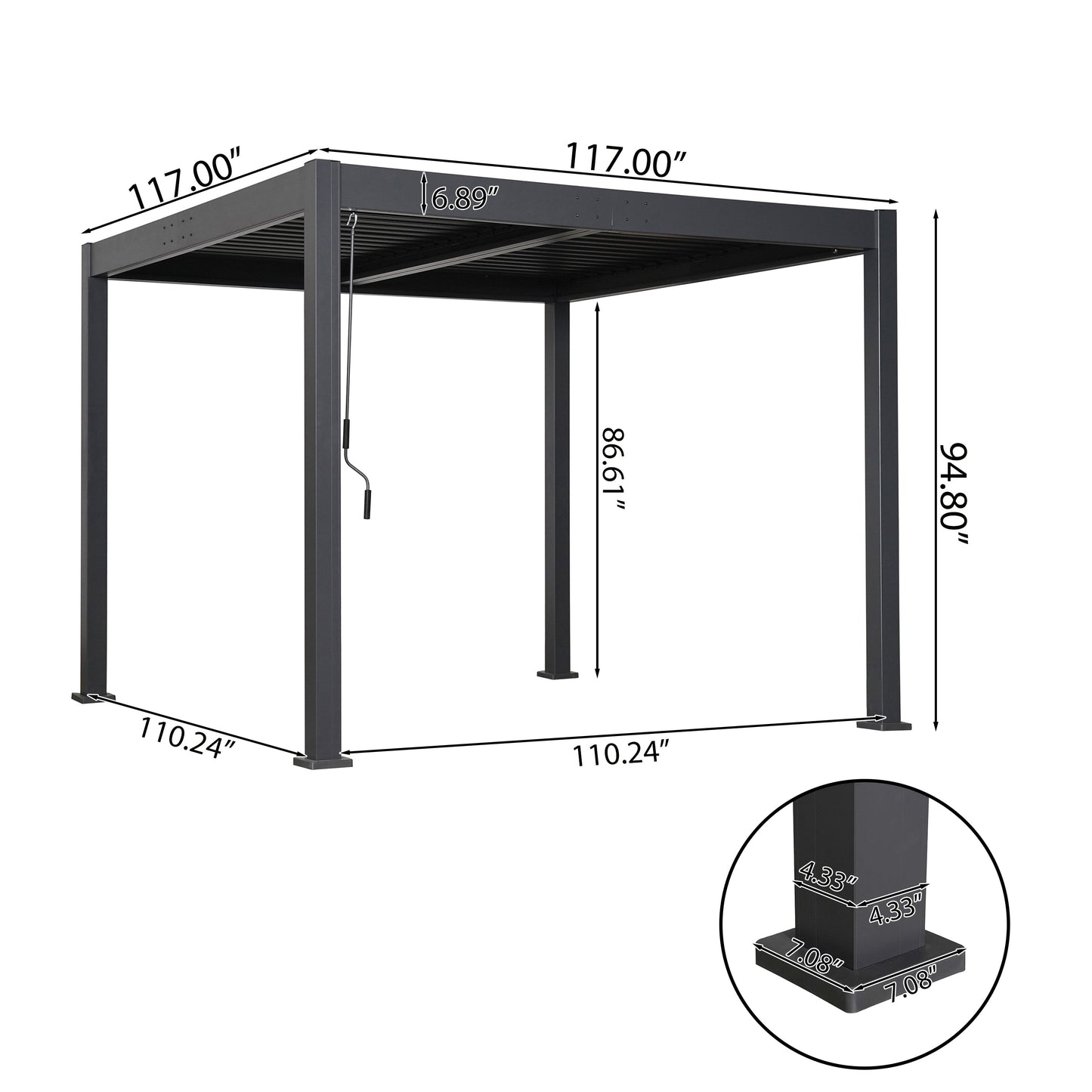 Byron Outdoor Pergola