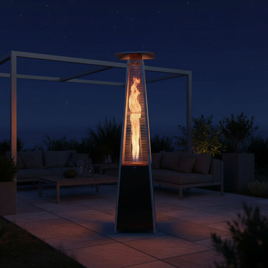 Alora Premium 40K BTU Outdoor Pyramid Propane Gas Patio Deck Heater (SAK41328)